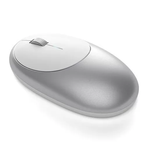 Беспроводная компьютерная мышь Satechi M1 Bluetooth Wireless Mouse, серебристый
