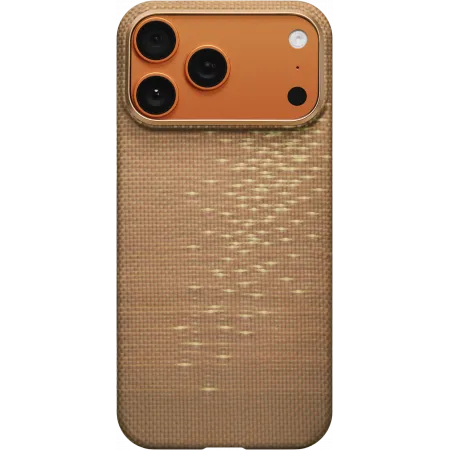 Чехол Pitaka Ultra-Slim Case для iPhone 17 Pro, Golden Glint