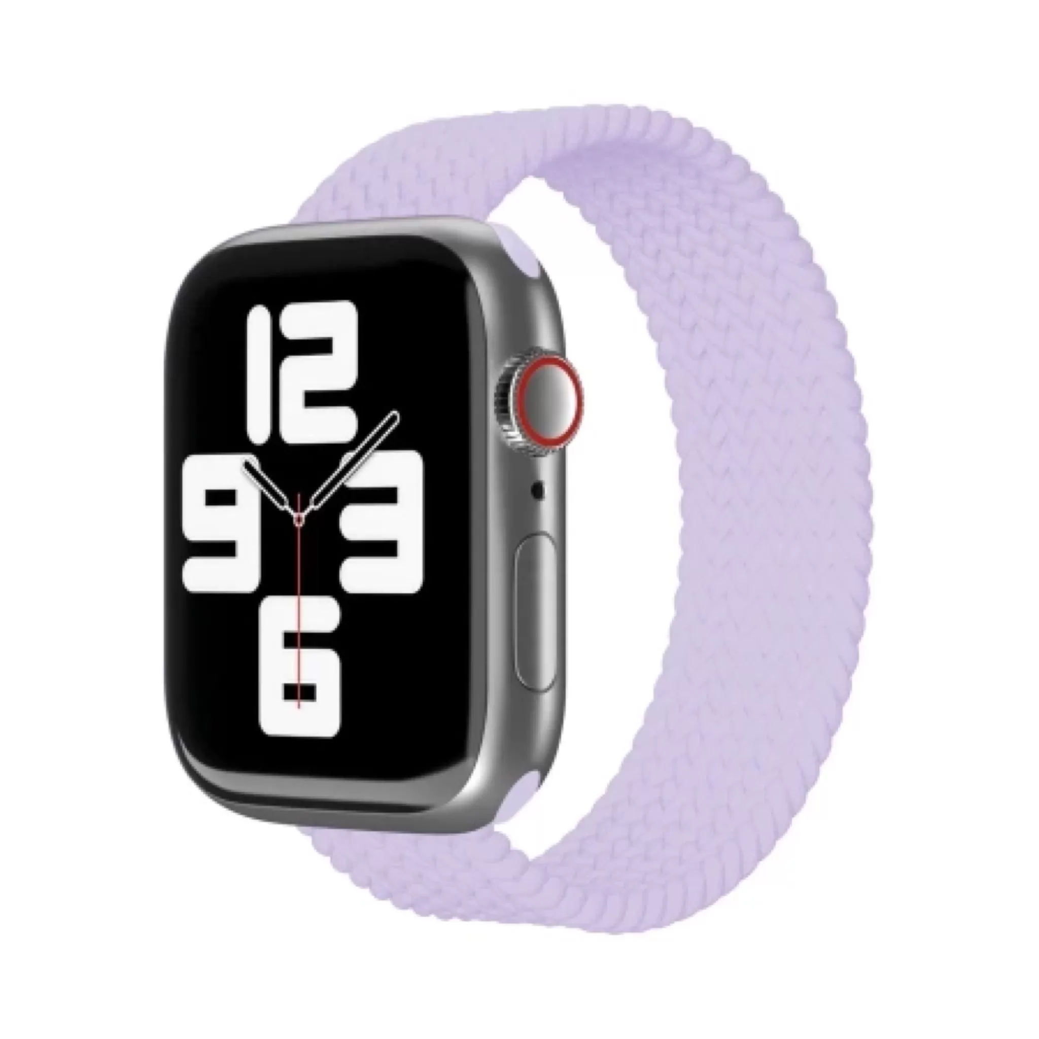 Ремешок нейлоновый плетёный "vlp" для Apple Watch 49/45/44/42mm, L/XL, 2шт, сиреневый