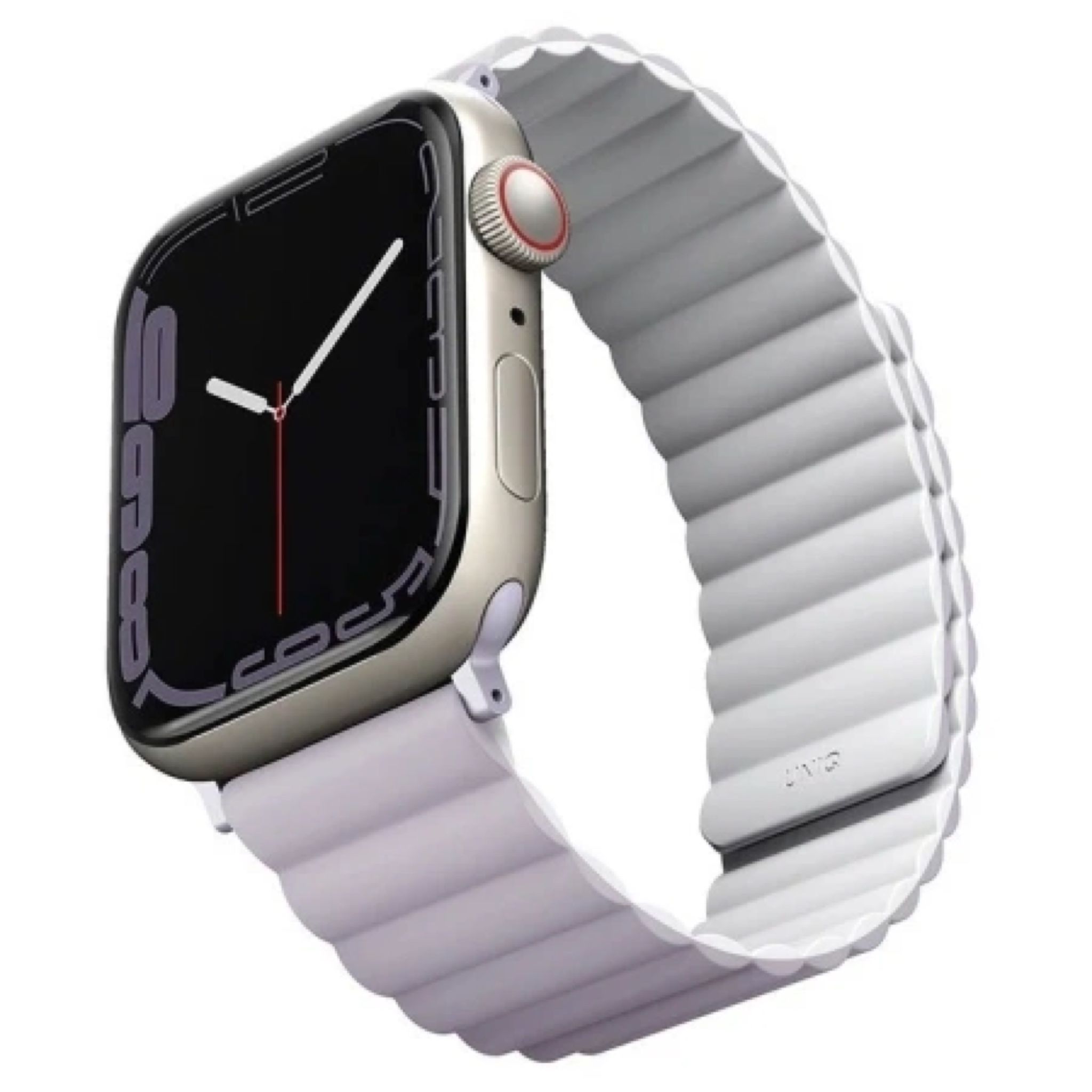 Ремешок Uniq Revix для Apple Watch 49/45/44/42mm, сиреневый/белый